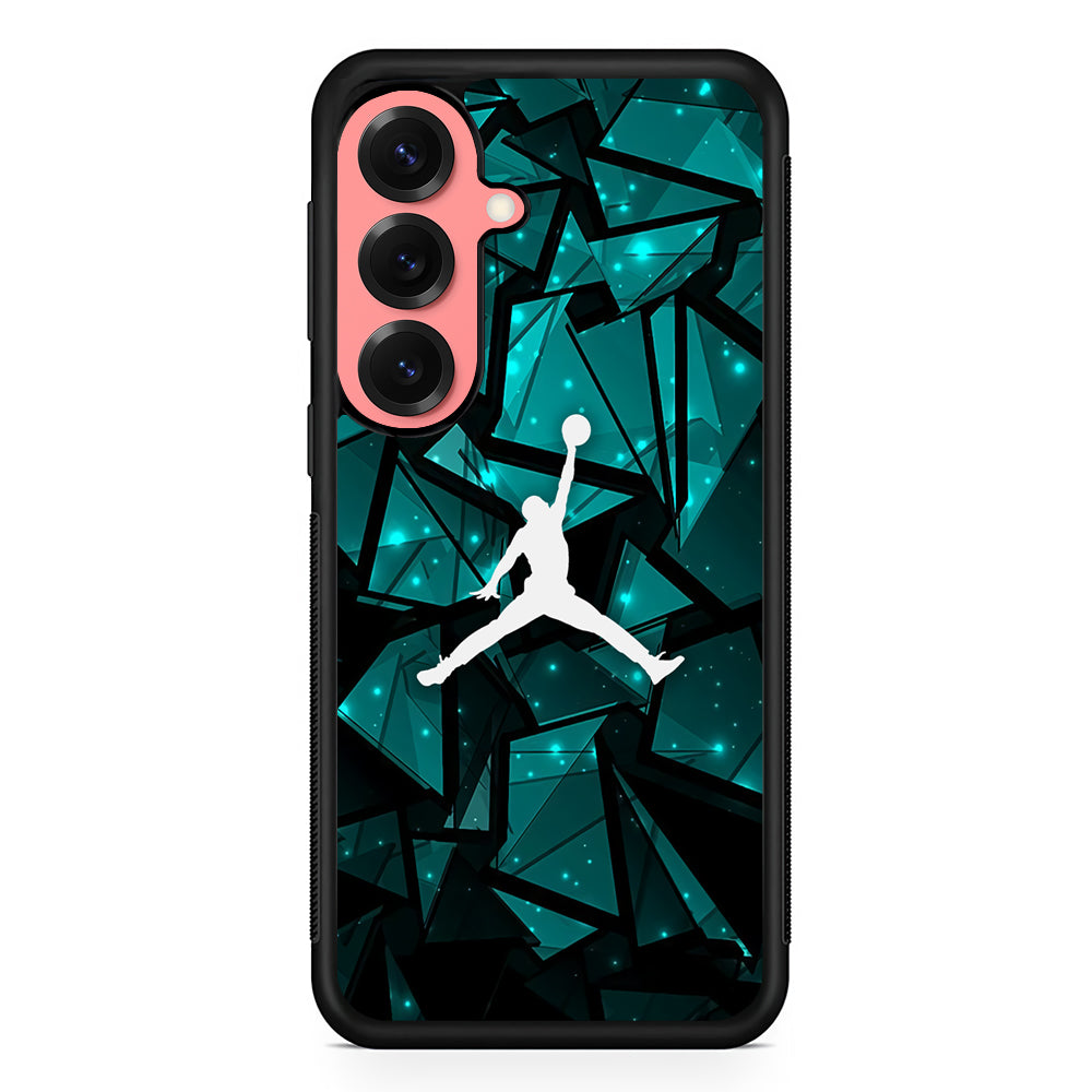 Air Jordan Shards of Crystal Samsung Galaxy S25 Case | Slim Protective Cover for Samsung Galaxy S25