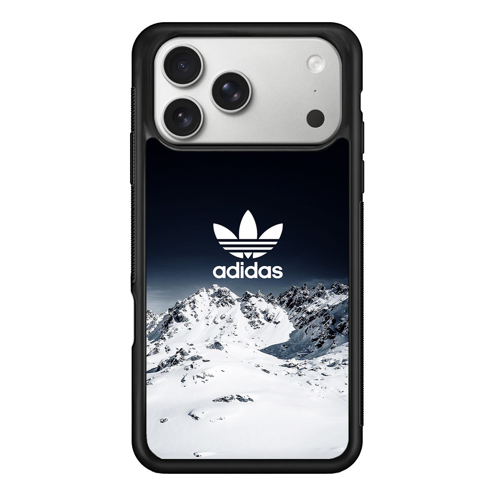 Adidas Logo Winter Snow iPhone 17 Pro Case | Slim Protective Case for iPhone 17 Pro
