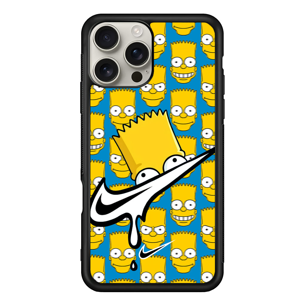 Nike Bart Vibes Face iPhone 16 Pro Max Case | Durable Everyday Protective Cover