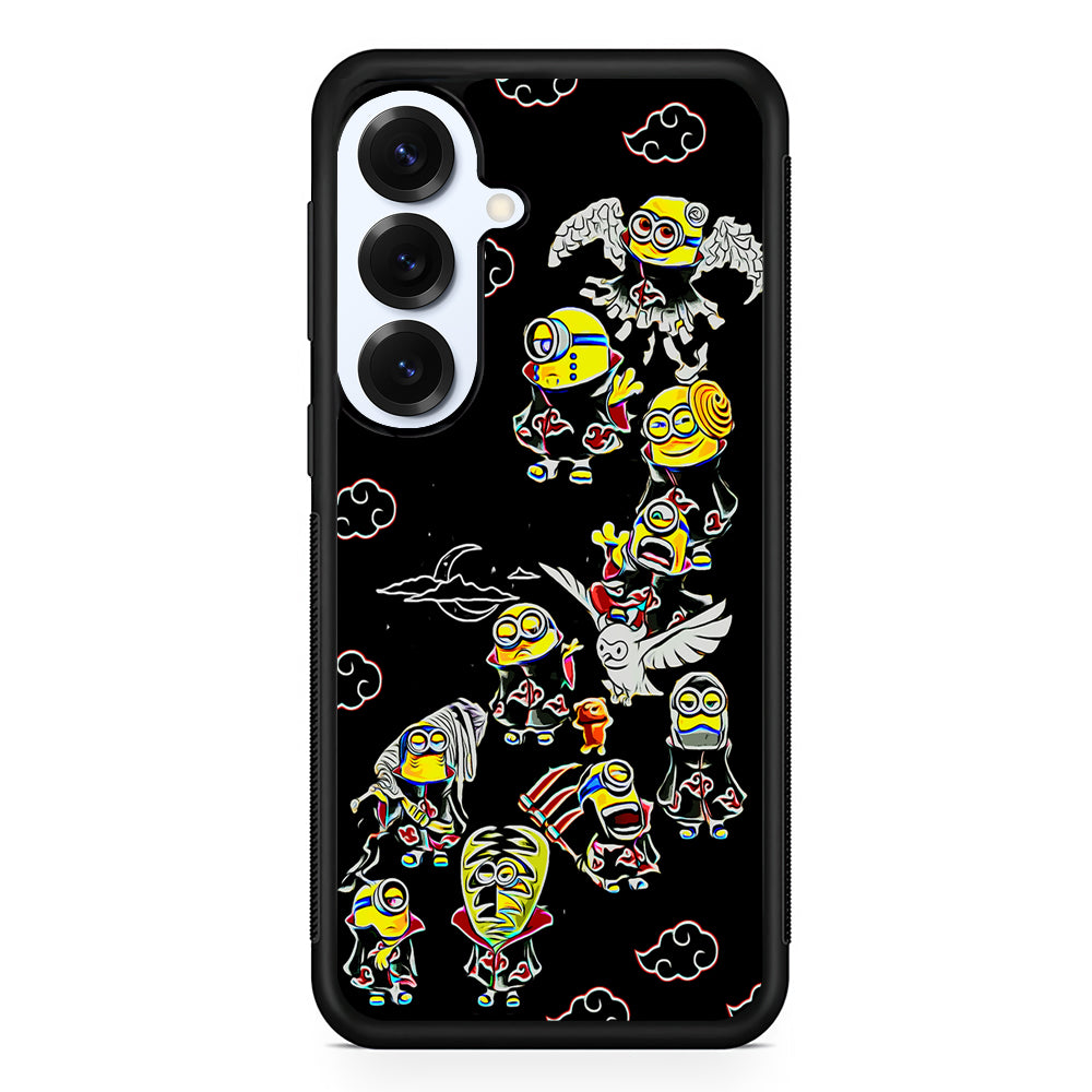 Minions Akatsuki Cosplay Samsung Galaxy S25 Plus Case | Slim Rubber Cover for Samsung Galaxy S25 Plus