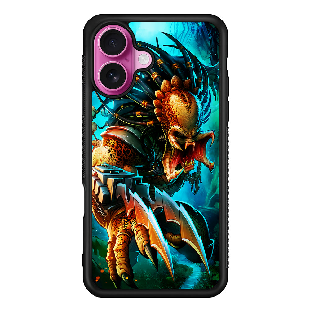 Alien Vs Predator iPhone 17 Case | Slim Protective Rubber Phone Cover