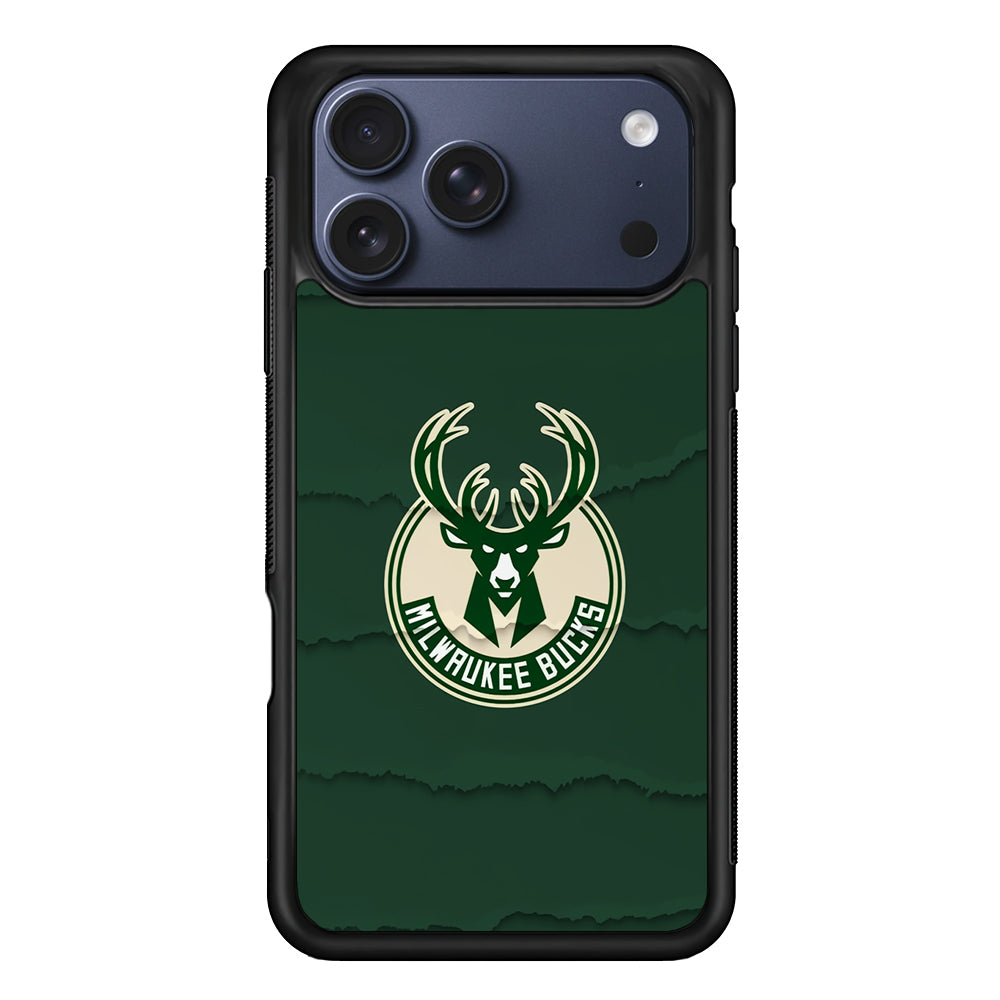 Milwaukee Bucks Logo iPhone 17 Pro Max Case | Slim Protective Cover for iPhone 17 Pro Max