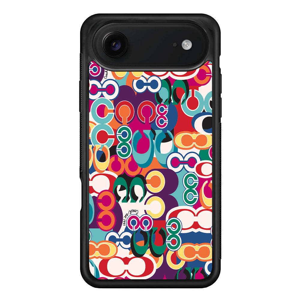 Coach Colorful iPhone 17 Air Case | Slim Rubber Case for iPhone 17 Air