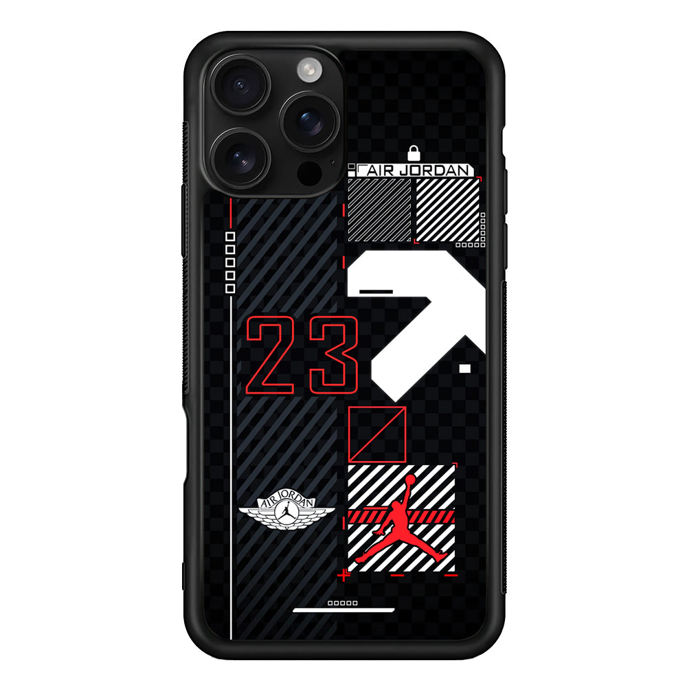 Air Jordan Robot Dome iPhone 16 Pro Case - Stylish Protective Cover for iPhone 16 Pro