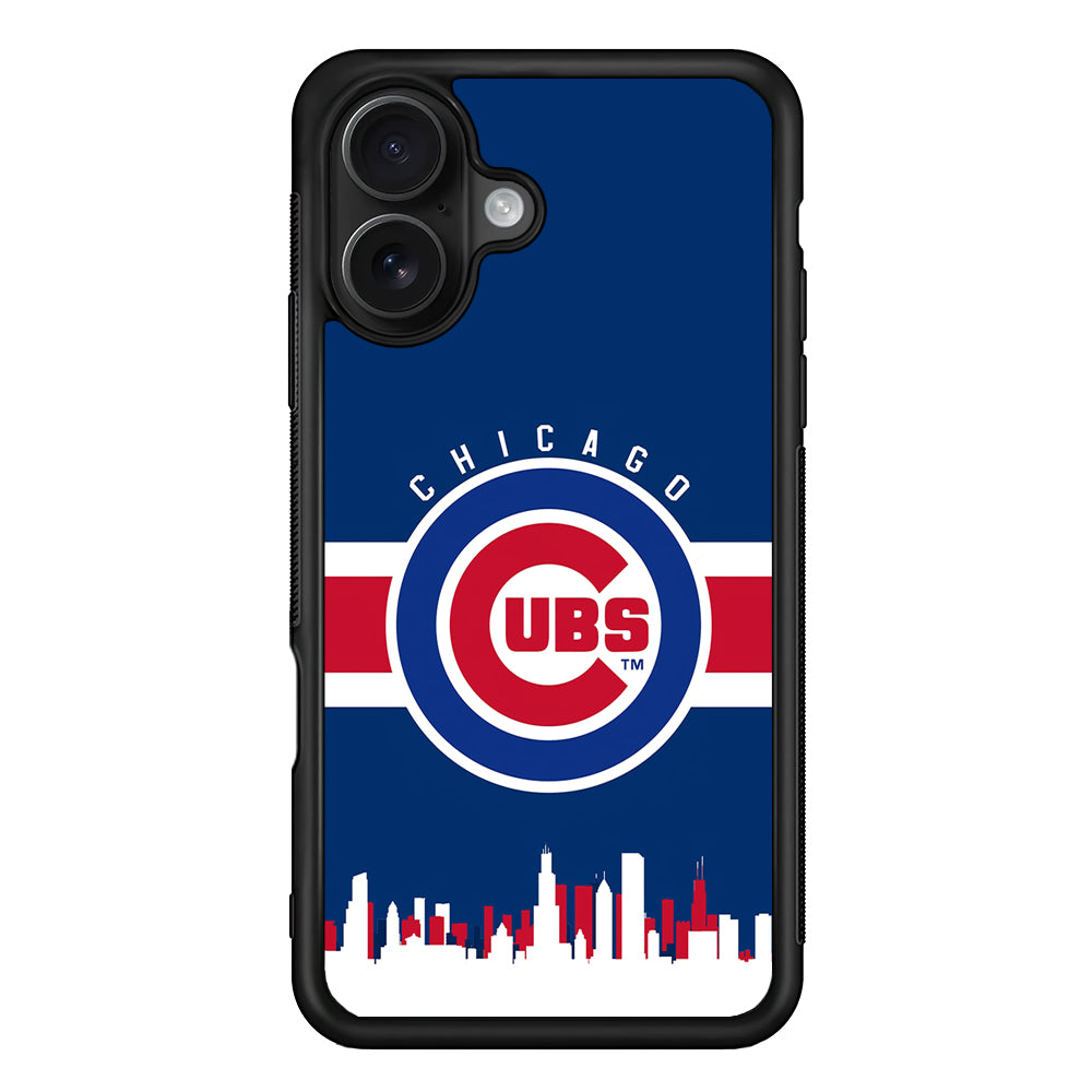 Chicago Cubs Logo iPhone 16 Case - Oxvistore
