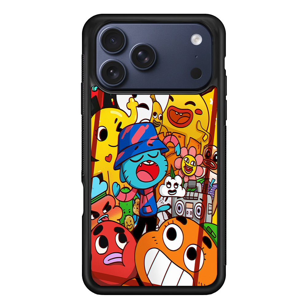 The Amazing World of Gumball Cartoon iPhone 17 Pro Max Case | Slim Protective Cover for iPhone 17 Pro Max