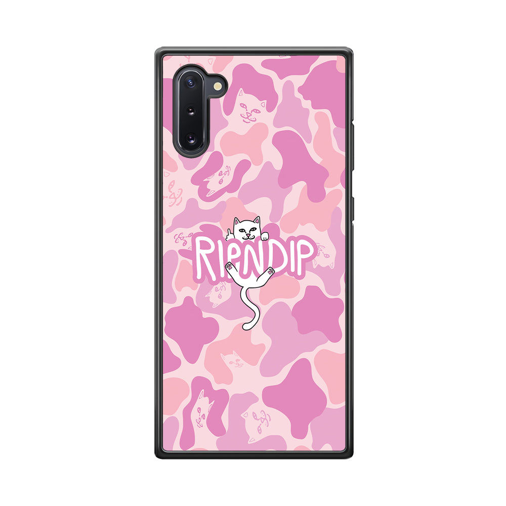 Rip N Dip Pink Camo Samsung Galaxy Note 10 Case | Slim Rubber Case for Samsung Galaxy Note 10