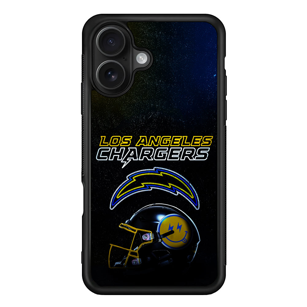 Los Angeles Chargers Helmet iPhone 16 Case - Oxvistore