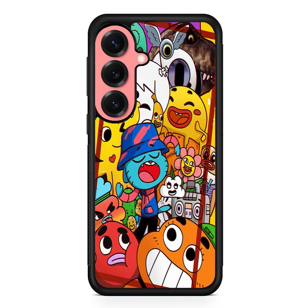 The Amazing World of Gumball Cartoon Samsung Galaxy S25 Case | Protective Case for Samsung Galaxy S25