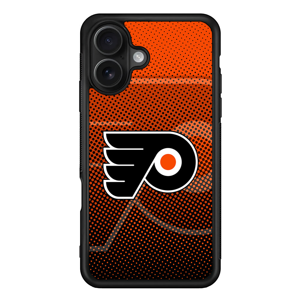 Philadelphia Flyers Dot iPhone 16 Case - Oxvistore