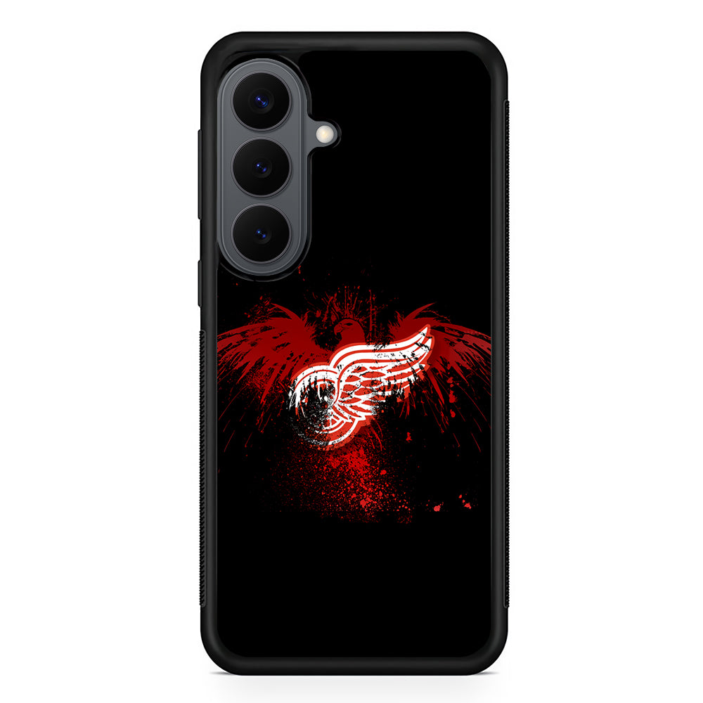 Detroit Red Wings Eagle Samsung Galaxy S26 Plus Case | Slim Rubber Case for Samsung Galaxy S26 Plus