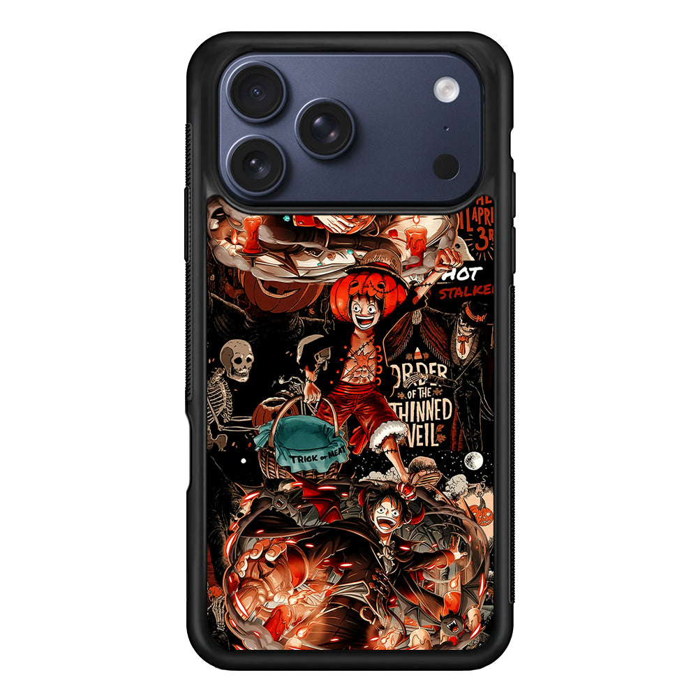 One Piece Luffy Halloween iPhone 17 Pro Max Case | Slim Protective Cover for iPhone 17 Pro Max