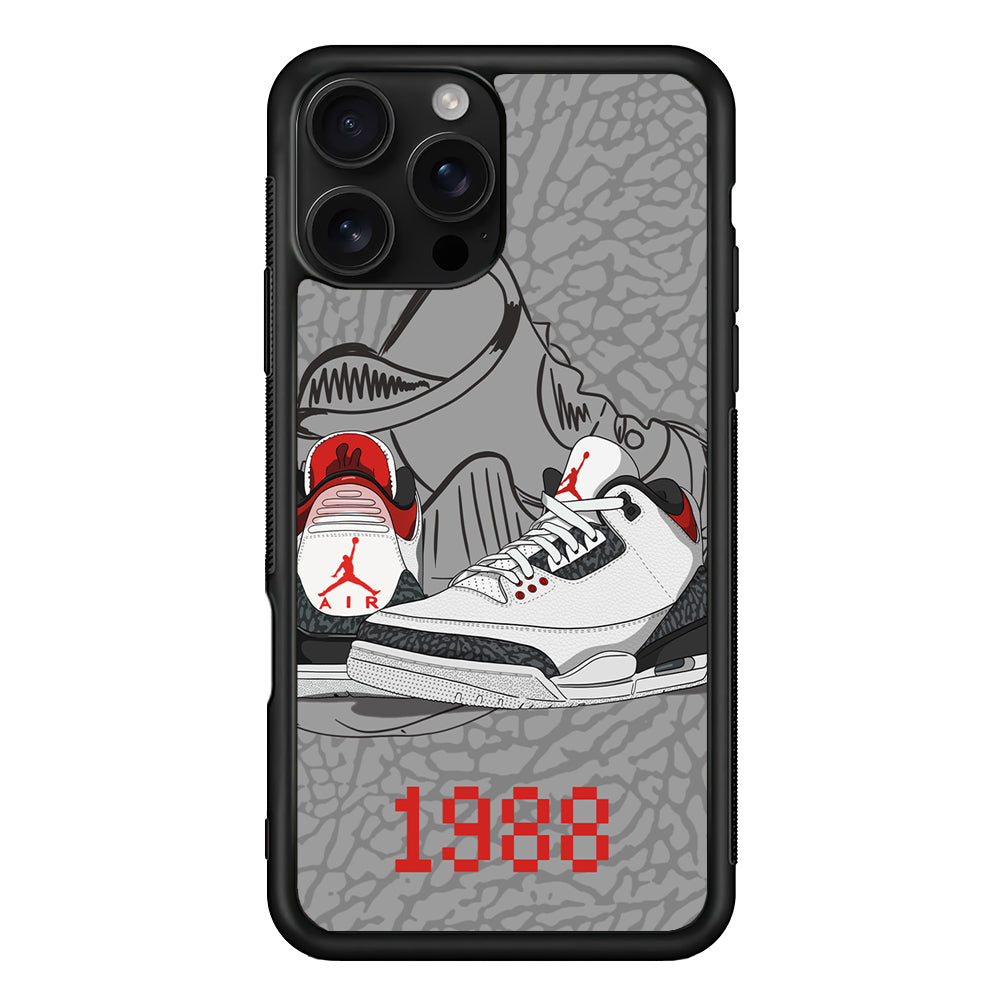Air Jordan From The Past iPhone 16 Pro Case - Stylish Protective Cover for iPhone 16 Pro