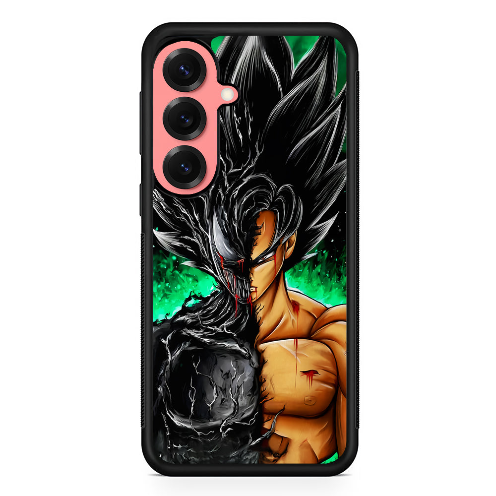 Venom X Goku Fusion Samsung Galaxy S25 Case | Protective Case for Samsung Galaxy S25