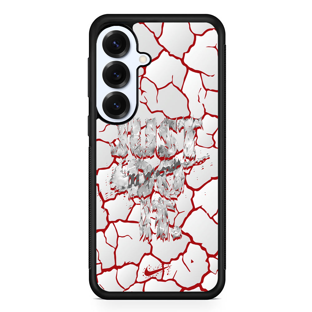 Nike On The Red Crack Samsung Galaxy S25 Plus Case | Durable Samsung Galaxy S25 Plus Phone Case