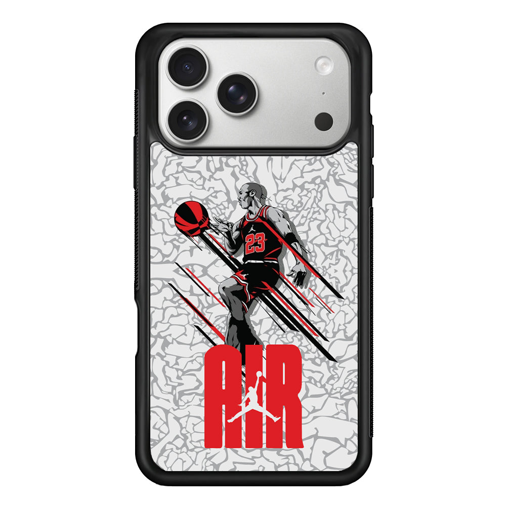 Air Jordan The Jumpingman iPhone 17 Pro Case | Slim Protective Case for iPhone 17 Pro