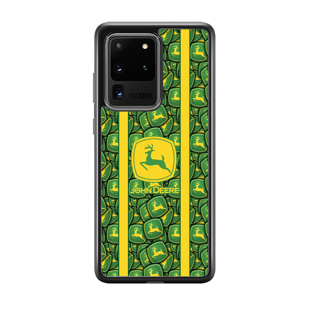 John Deere Emblem Dump Samsung Galaxy S20 Ultra Case | Slim Rubber Case for Samsung Galaxy S20 Ultra