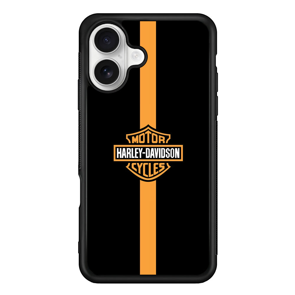 Harley Davidson Center Line iPhone 16 Plus Case – Slim Fit Protective Phone Case