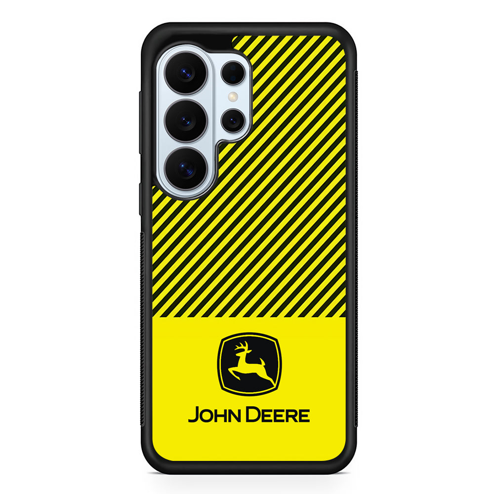 John Deere Black Patern Samsung Galaxy S26 Ultra Case | Slim Rubber Case for Samsung Galaxy S26 Ultra