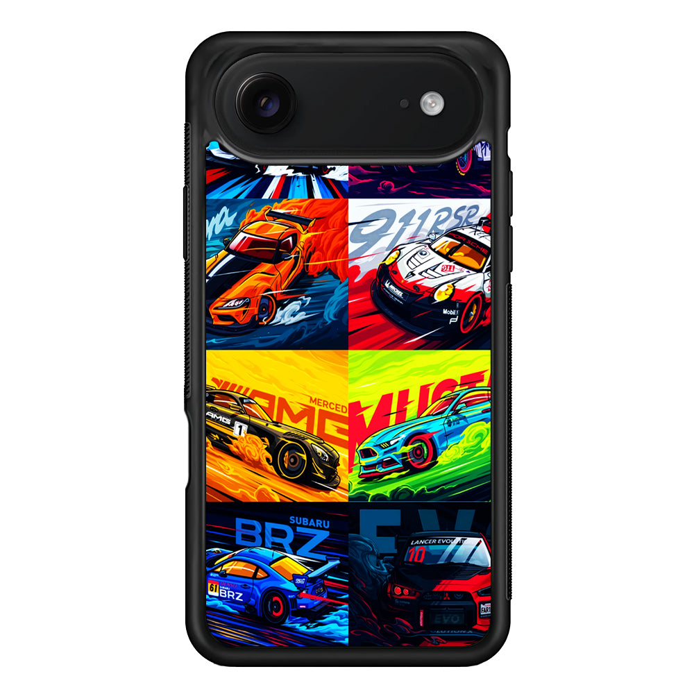 Sports Car Collection Art iPhone 17 Air Case | Protective Case for iPhone 17 Air