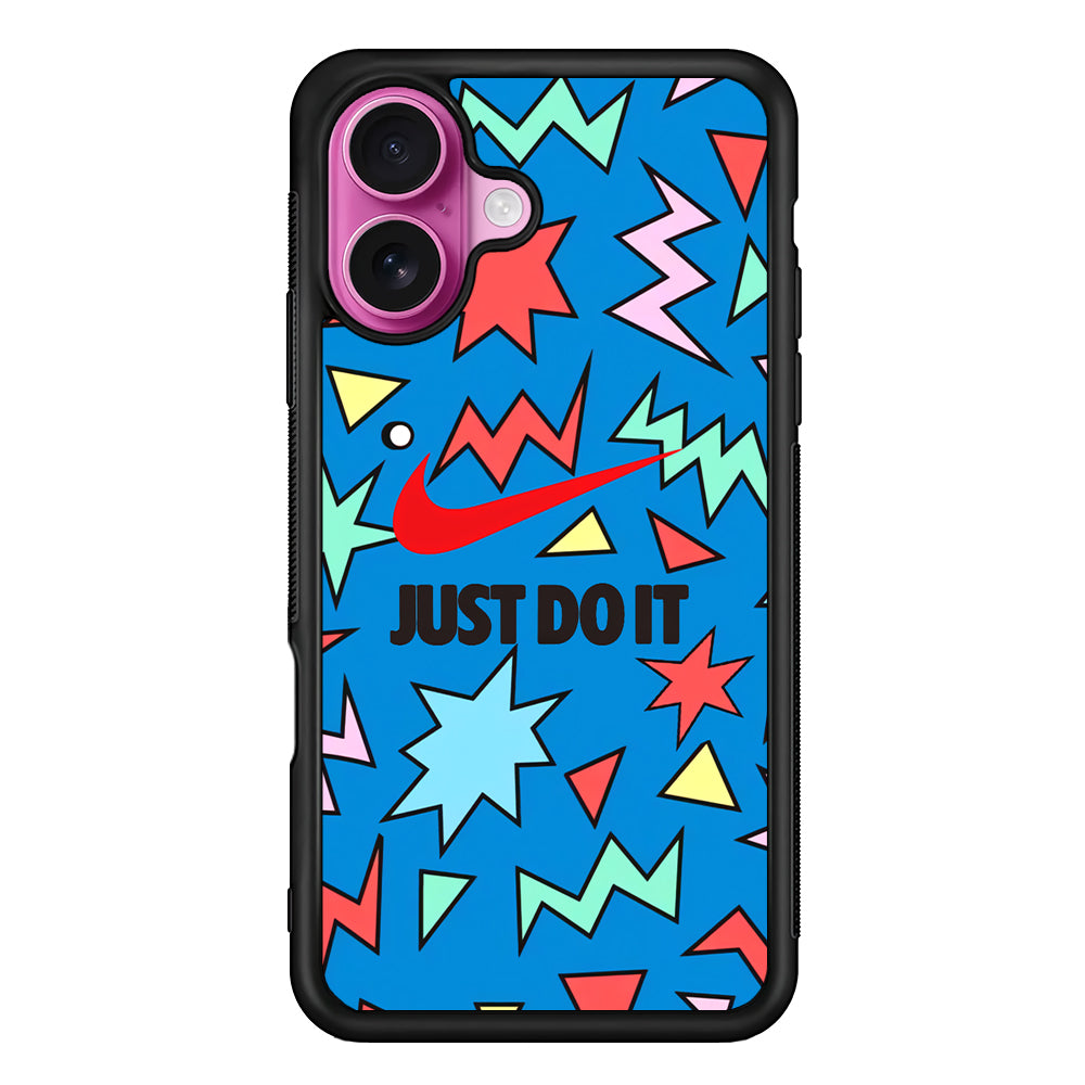 Nike Fireworks iPhone 17 Case - Slim Rubber Case for iPhone 17