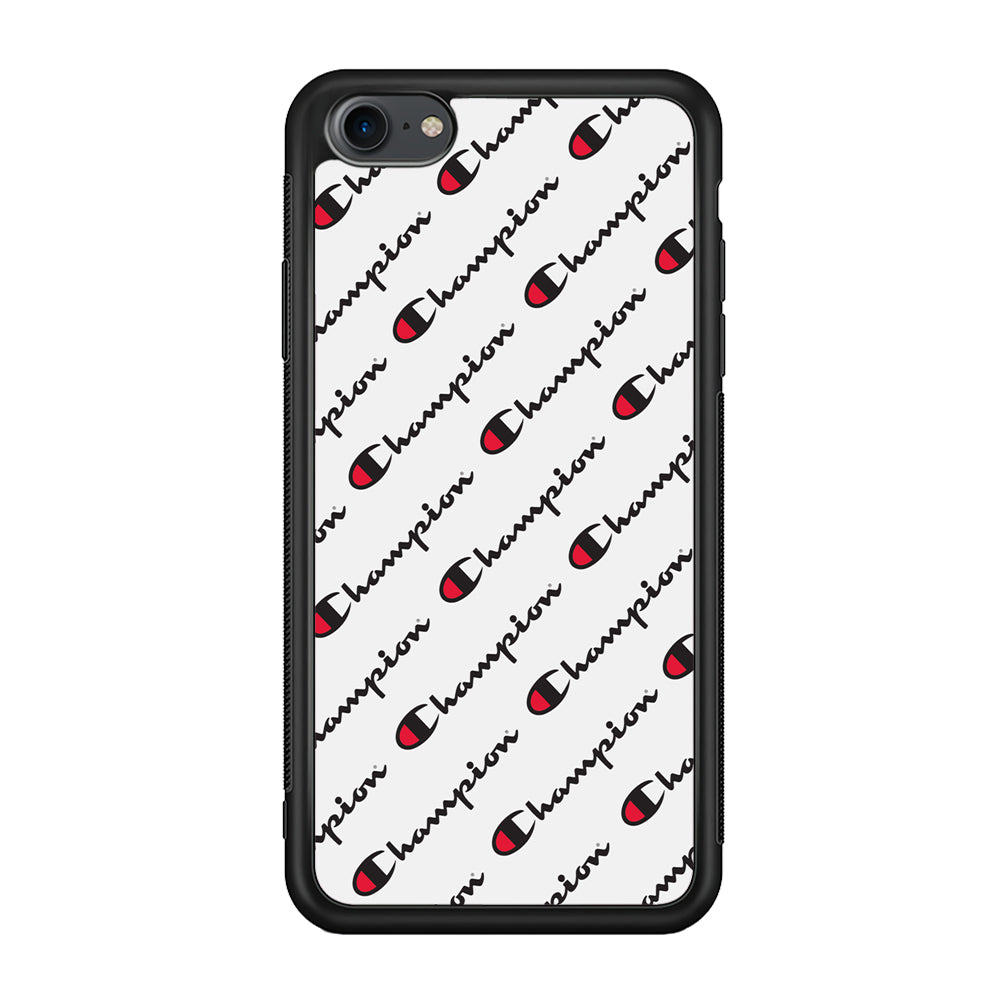 Champion Ebon-Ashgray iPhone 8 Case | Slim Rubber Case for iPhone 8