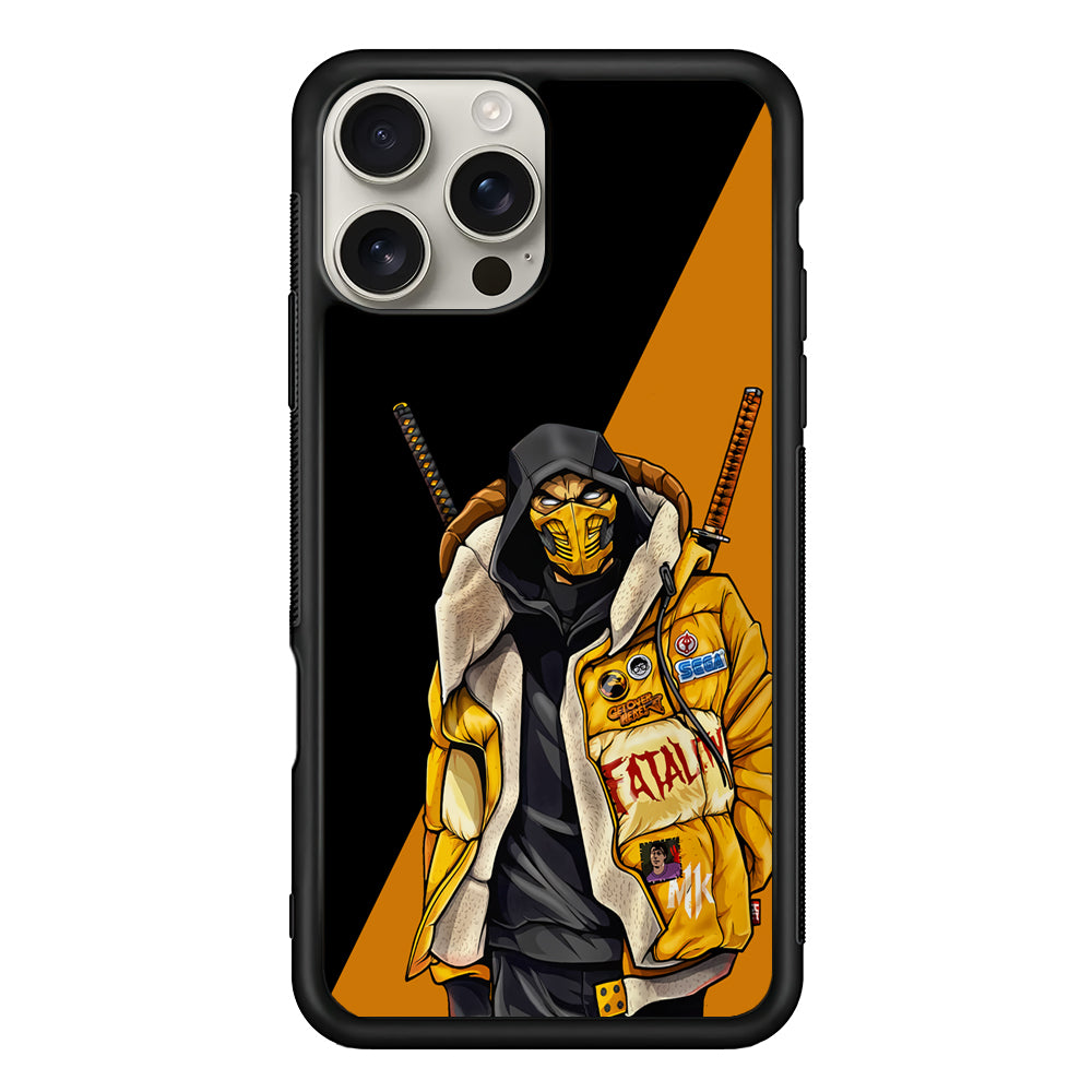 Scorpion Hypebeast Mortal Kombat iPhone 16 Pro Max Case | Stylish Protective Case for iPhone 16 Pro Max