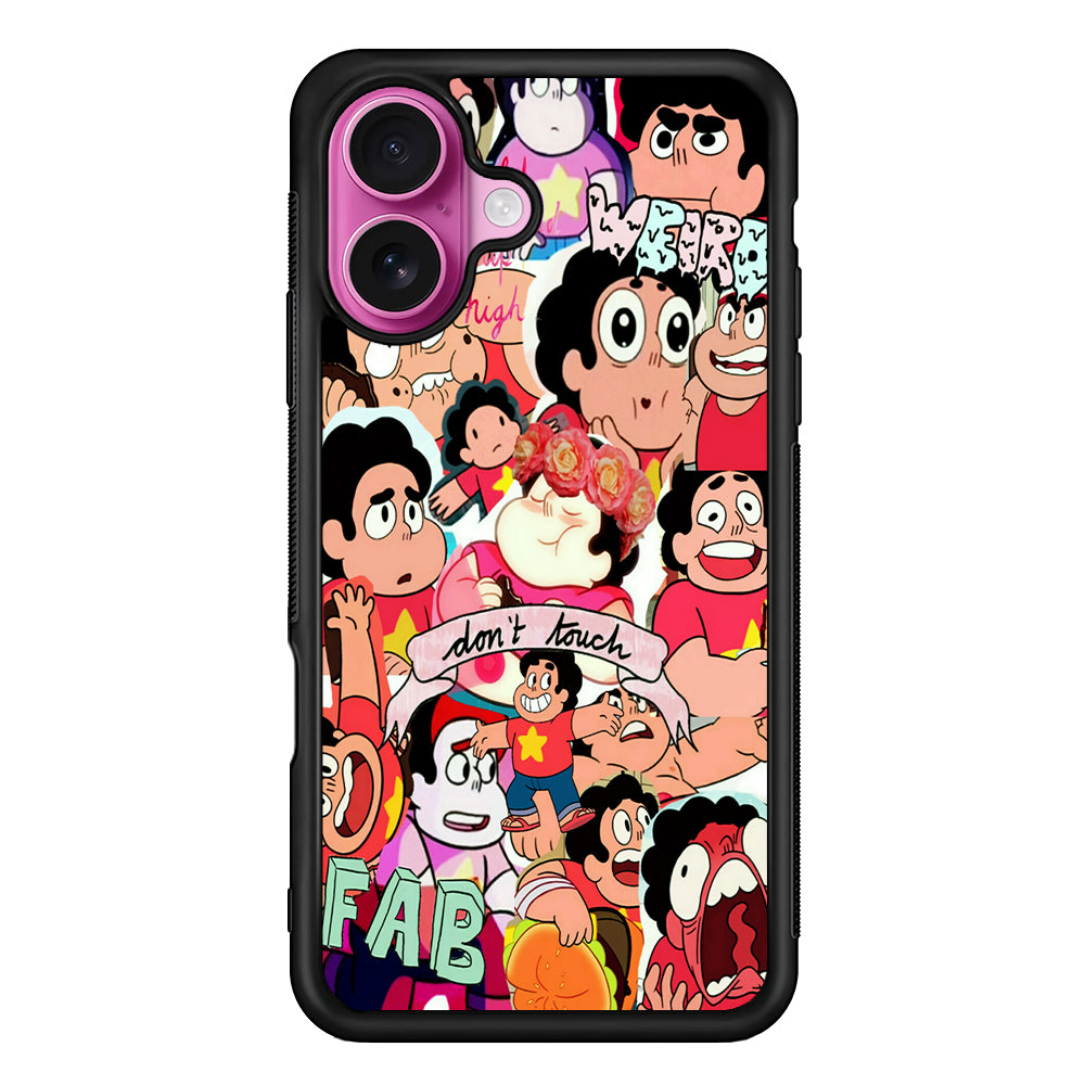 Steven Universe Collection Cartoon iPhone 17 Case | Slim Protective Rubber Phone Cover