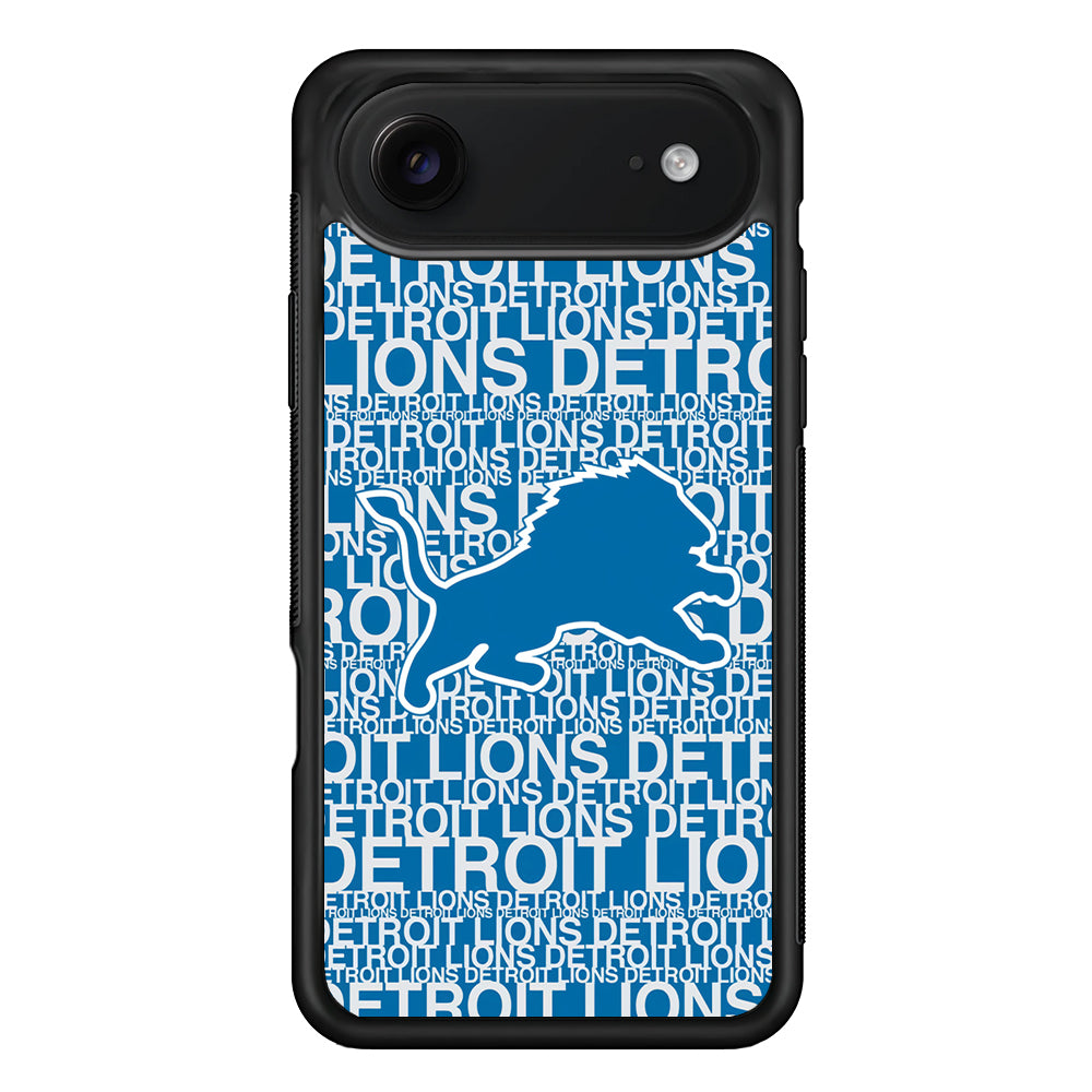 Detroit Lions Pattern iPhone 17 Air Case | Protective Case for iPhone 17 Air