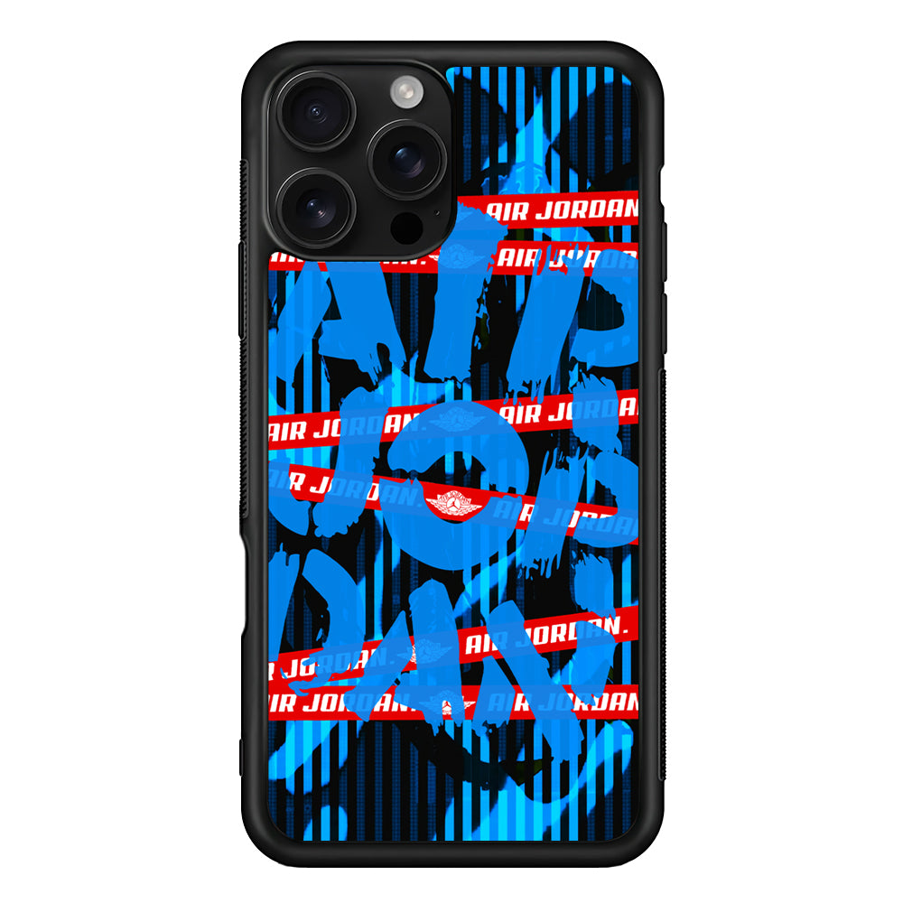 Air Jordan Line Under Water iPhone 16 Pro Case - Stylish Protective Cover for iPhone 16 Pro