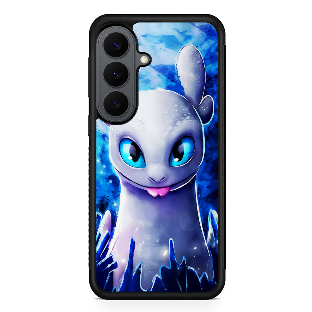 Light Fury How To Train Your Dragon Samsung Galaxy S26 Plus Case | Slim Rubber Case for Samsung Galaxy S26 Plus