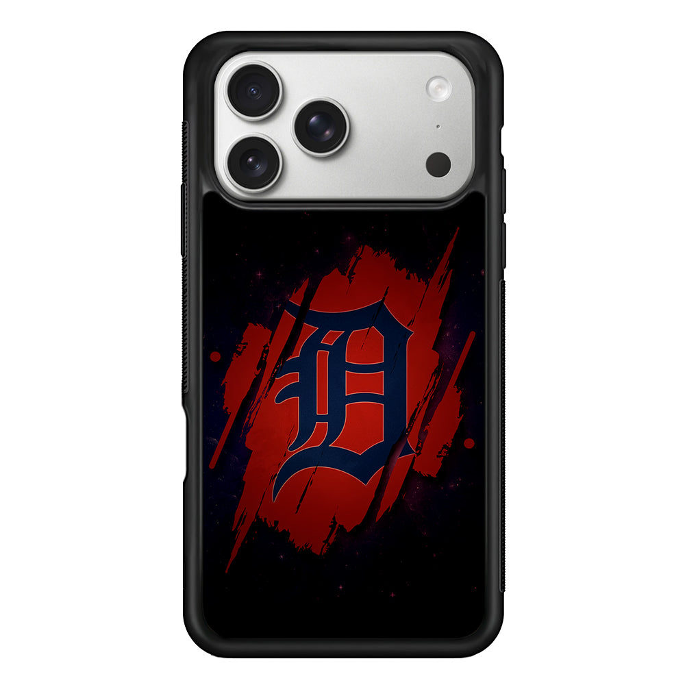 Detroit Tigers Logo iPhone 17 Pro Case | Slim Rubber Case for iPhone 17 Pro