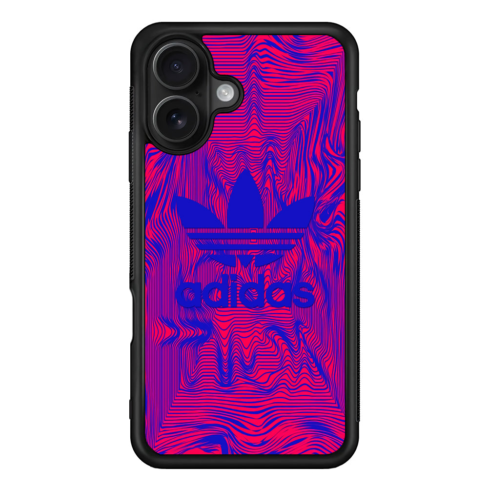 Adidas Line Sketch iPhone 16 Case - Oxvistore