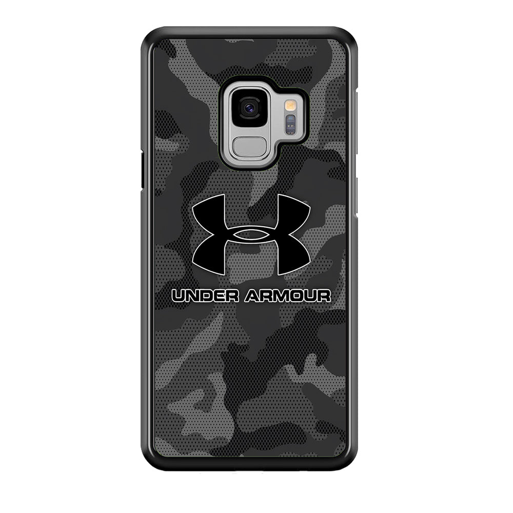 Under Armour Black Camo Samsung Galaxy S9 Case | Slim Rubber Case for Samsung Galaxy S9