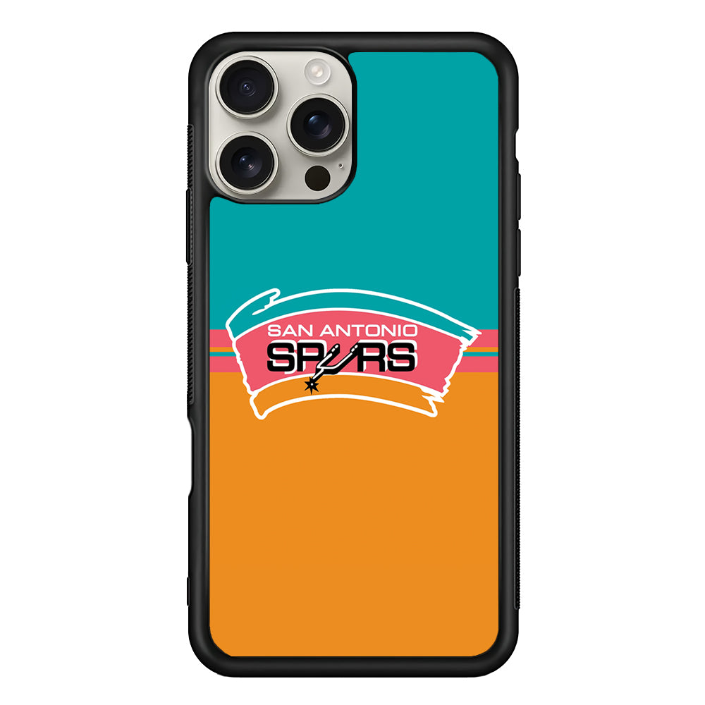 San Antonio Spurs Logo iPhone 16 Pro Max Case | Stylish Protective Case for iPhone 16 Pro Max