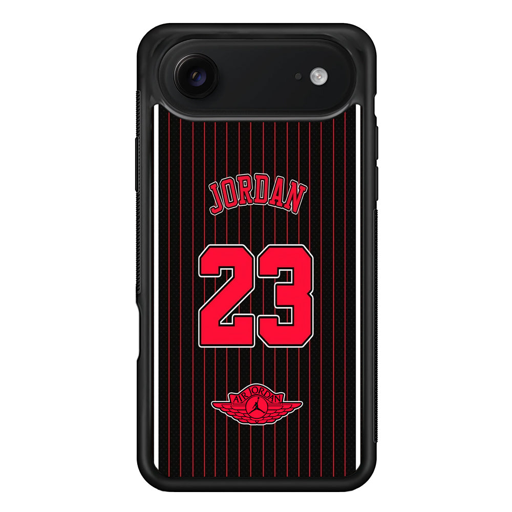 Air Jordan Emblem on Jersey iPhone 17 Air Case | Protective Case for iPhone 17 Air