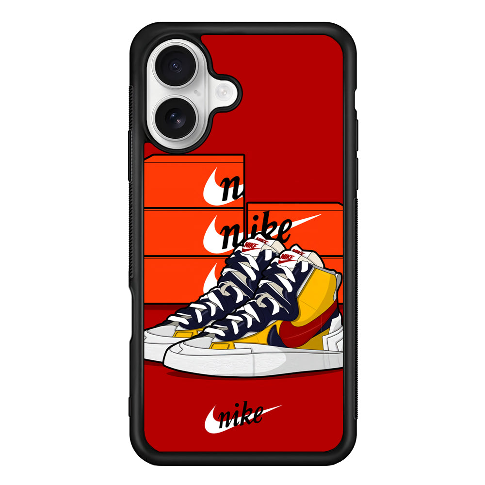 Nike Just for Collection iPhone 16 Plus Case – Slim Fit Protective Phone Case