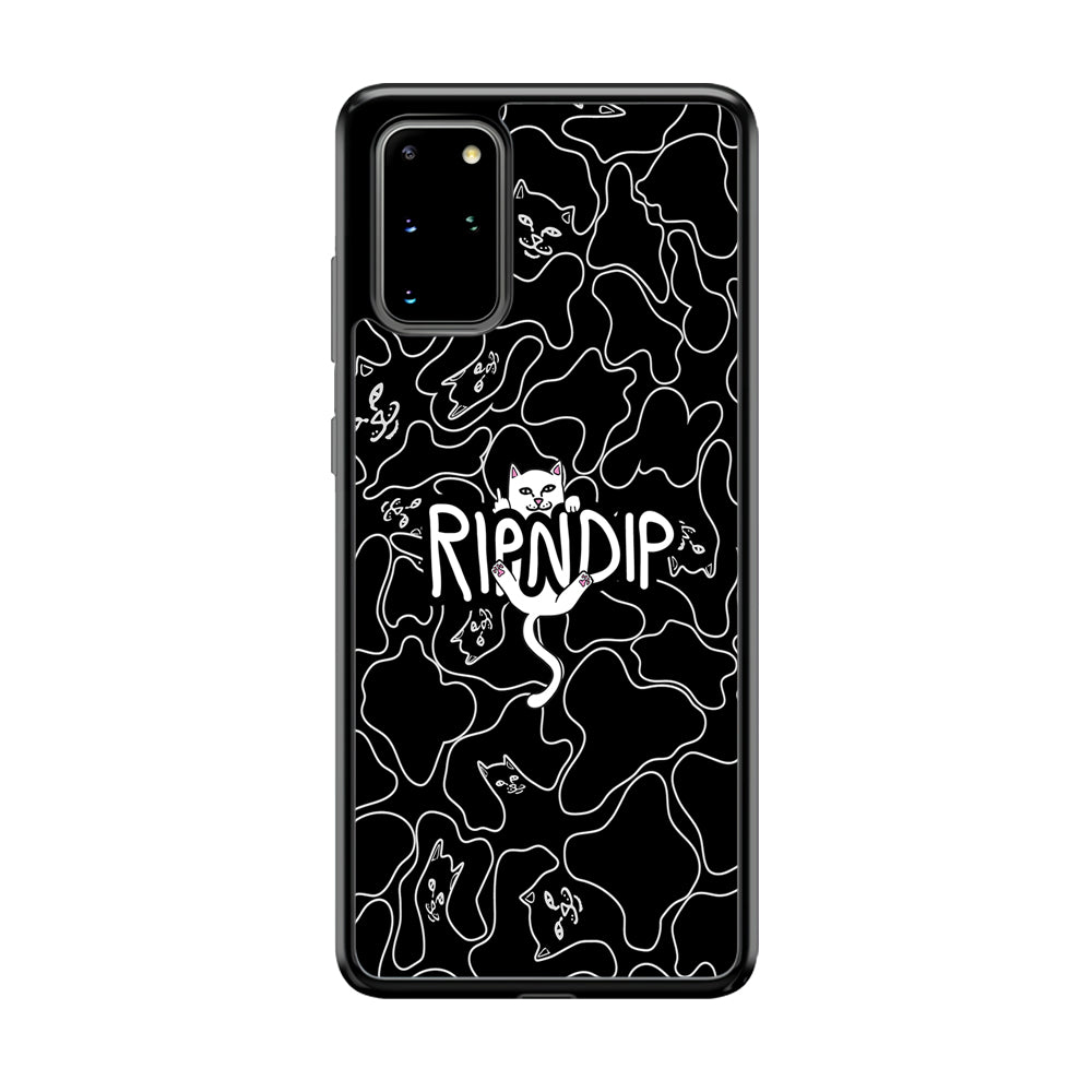 Rip N Dip Black Camo Samsung Galaxy S20 Plus Case | Slim Rubber Case for Samsung Galaxy S20 Plus
