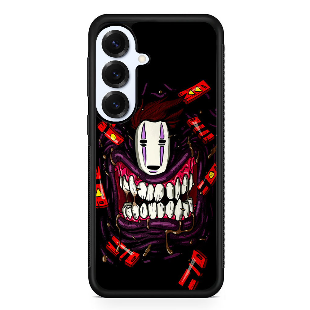 No Face In Spirited Away Samsung Galaxy S25 Plus Case | Slim Rubber Cover for Samsung Galaxy S25 Plus