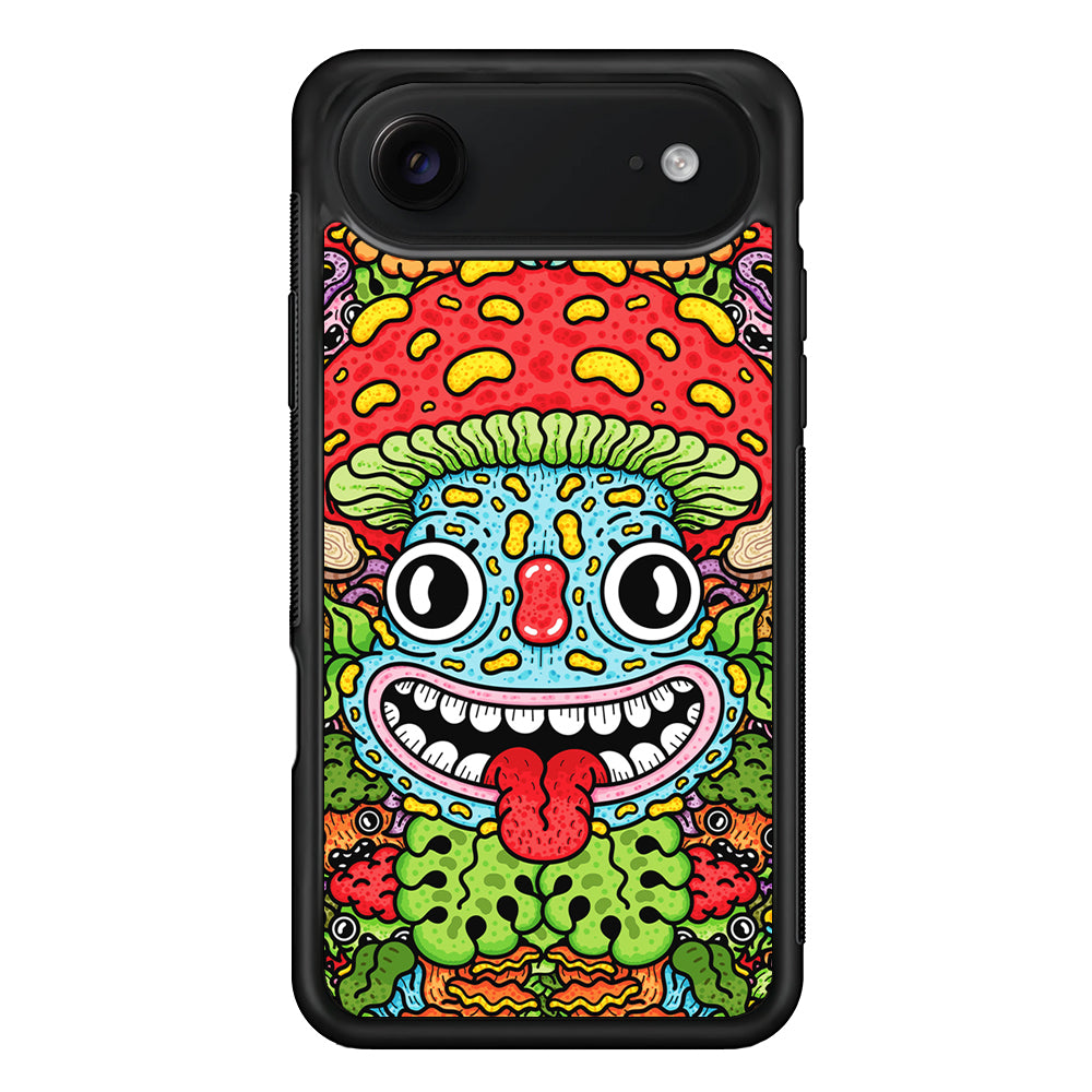 Mushroom Face Doodle iPhone 17 Air Case | Protective Case for iPhone 17 Air