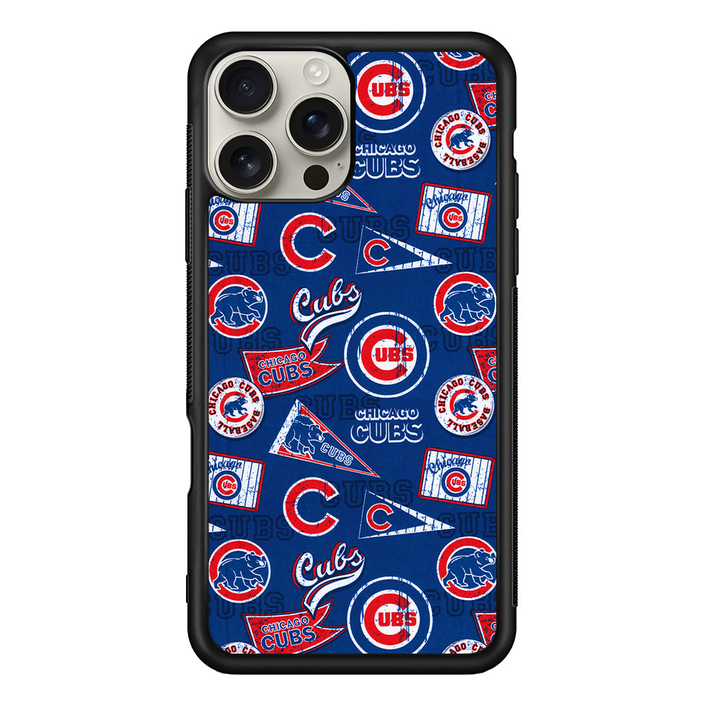 Chicago Cubs Retro iPhone 16 Pro Max Case | Stylish Protective Case for iPhone 16 Pro Max
