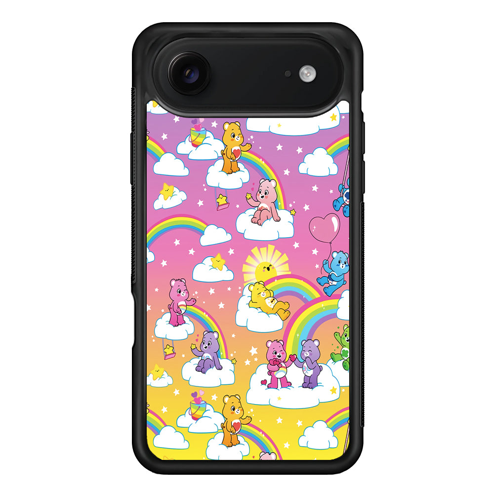 Care Bear Rainbow Pastel Trippy iPhone 17 Air Case | Protective Case for iPhone 17 Air