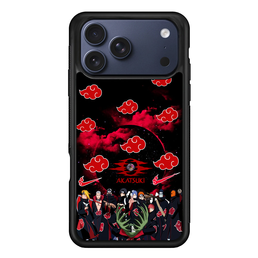 Naruto Akatsuki Troops iPhone 17 Pro Max Case | Slim Protective Cover for iPhone 17 Pro Max