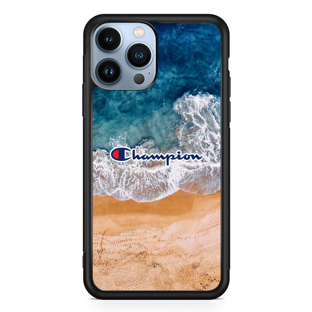 Champion Beach iPhone 15 Pro Max Case | Slim Rubber Case for iPhone 15 Pro Max