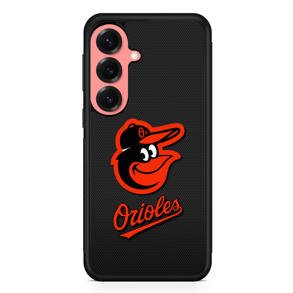 Baltimore Orioles Logo Samsung Galaxy S25 Case | Protective Case for Samsung Galaxy S25