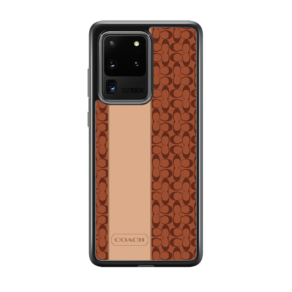 Coach Grand Line Samsung Galaxy S20 Ultra Case | Slim Rubber Case for Samsung Galaxy S20 Ultra