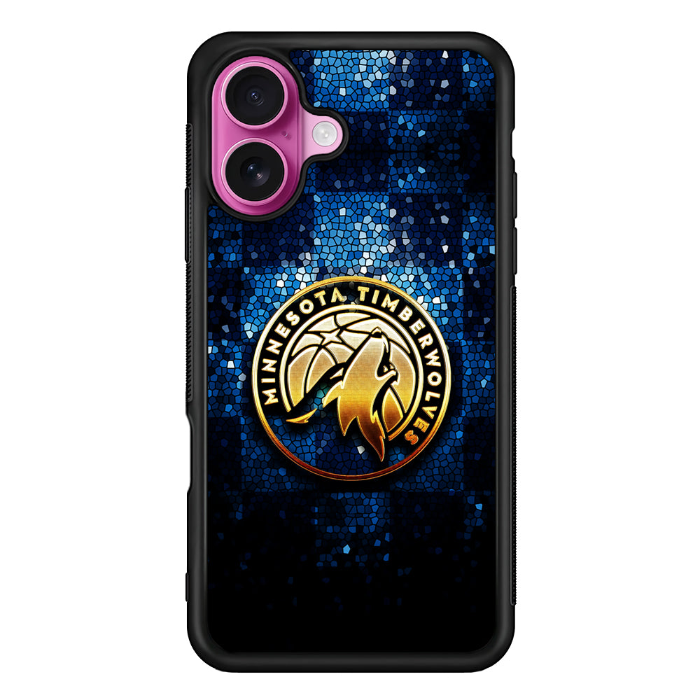 Minnesota Timberwolves Gold iPhone 17 Case | Slim Protective Rubber Phone Cover