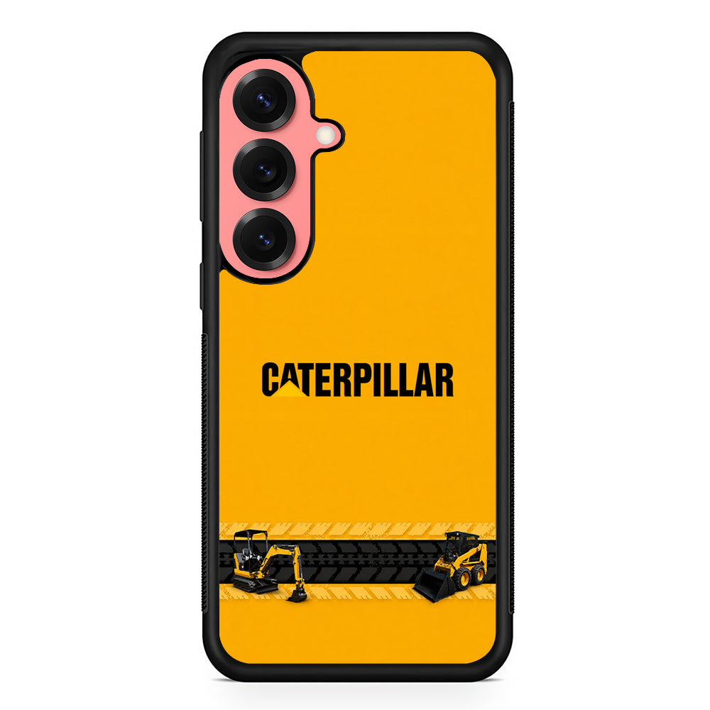 Caterpillar Unstoppable Power Samsung Galaxy S25 Case | Slim Rubber Case for Samsung Galaxy S25