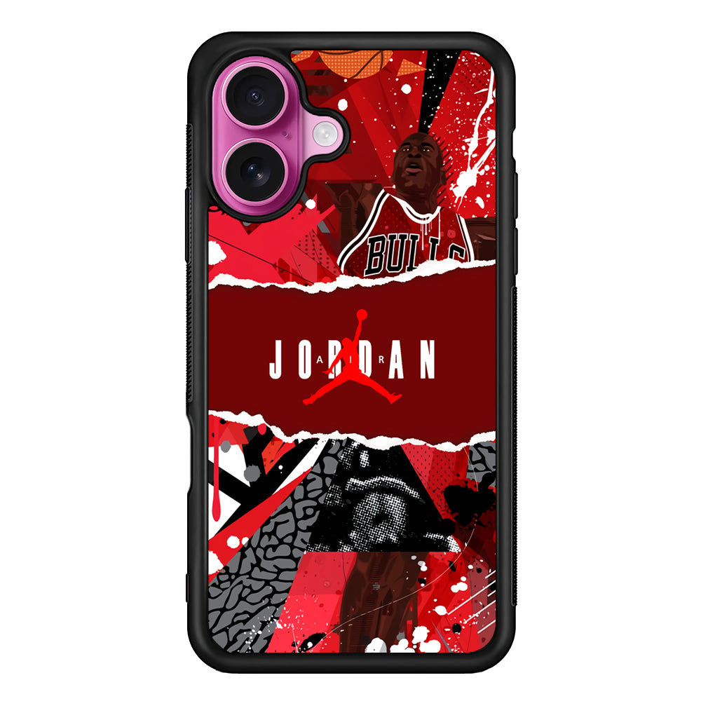 Air Jordan Real Soul iPhone 17 Case - Slim Rubber Case for iPhone 17