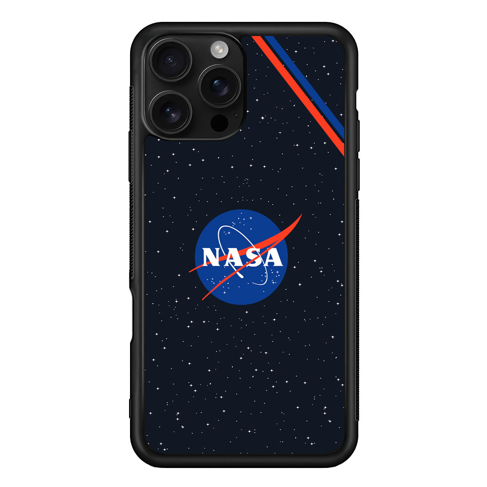 Nasa White Star Spot iPhone 16 Pro Case - Stylish Protective Cover for iPhone 16 Pro
